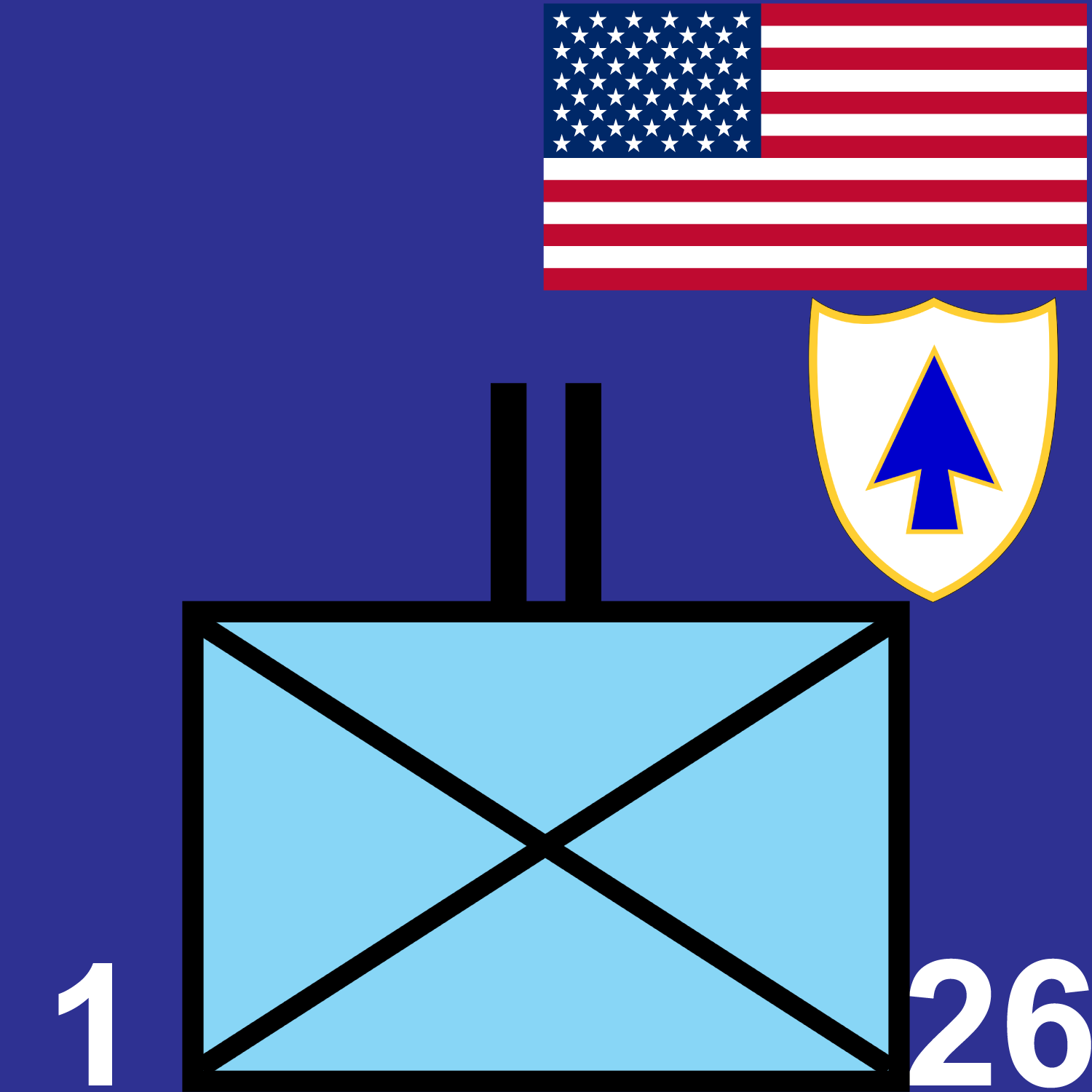 1st Battalion, 26th Infantry Regiment icon